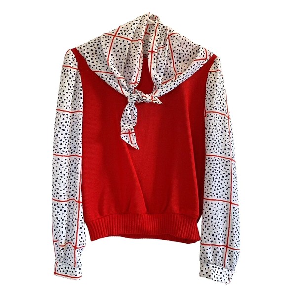 Vintage Alison J. USA 3-Pc Skirt Set Womens 14 Y2K 80s Secretary/Geek - Picture 7 of 12